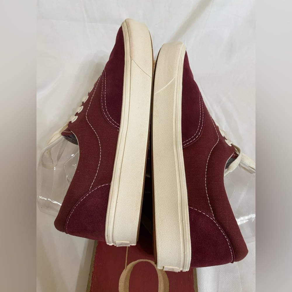 Vans Comfycush Era Shoes Suede sneakers, Wine Red, Men’s Size 8.5, Women’s 10 - Picture 6 of 12